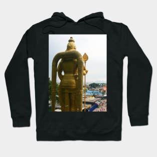 Backside of Lord Murugan to Kuala Lumpur Hoodie